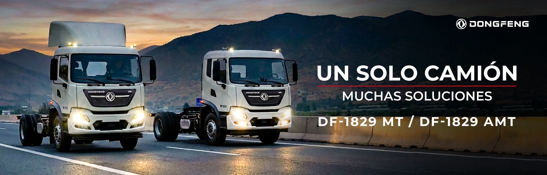 Un solo camión. Muchas soluciones. DF-1829 MT / DF-1829 AMT